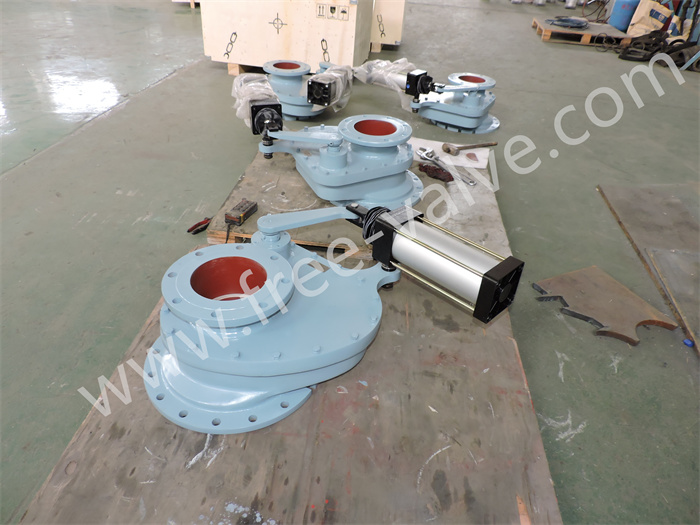 Swing Disc Knife Gate Valve for Dry Bulk Material