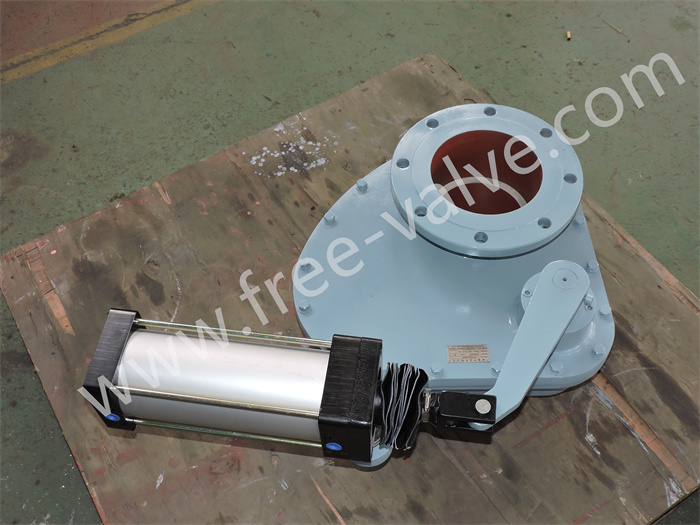 Rotary Disc Knife Gate Valve for Bulk Material Handling