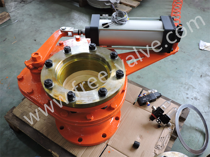 Swing Disc Knife Gate Valve for Dry Bulk Material