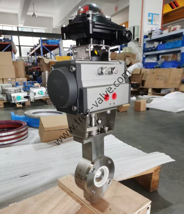Pressure Test For Pneumatic Ceramic Lined Butterfly Valve