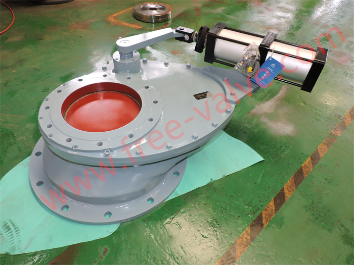 FRZ643Y Rotating disc valve for bulk material
