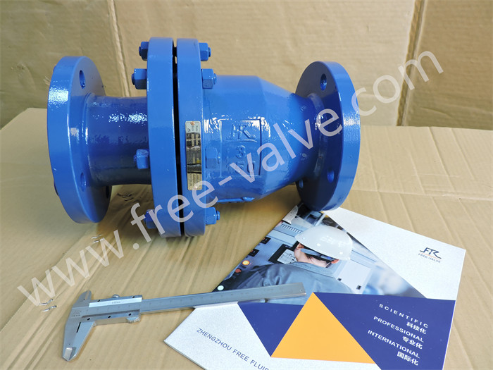 FRH44J,FRH44F4,FRH44F46 Rubber lined plate swing check valve