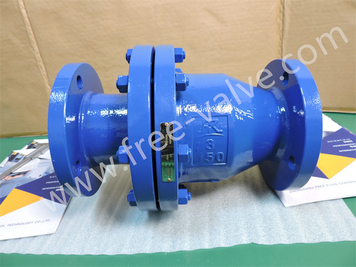 FRH44J,FRH44F46,FRH44PFA Rubber Lined Swing Disc Check Valve