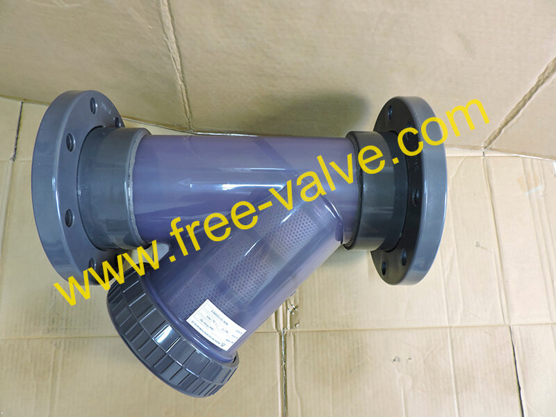 Y Type UPVC Strainer